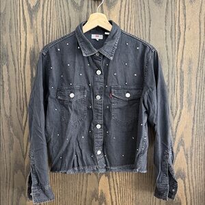 Levi’s • Studded Denim Button Down